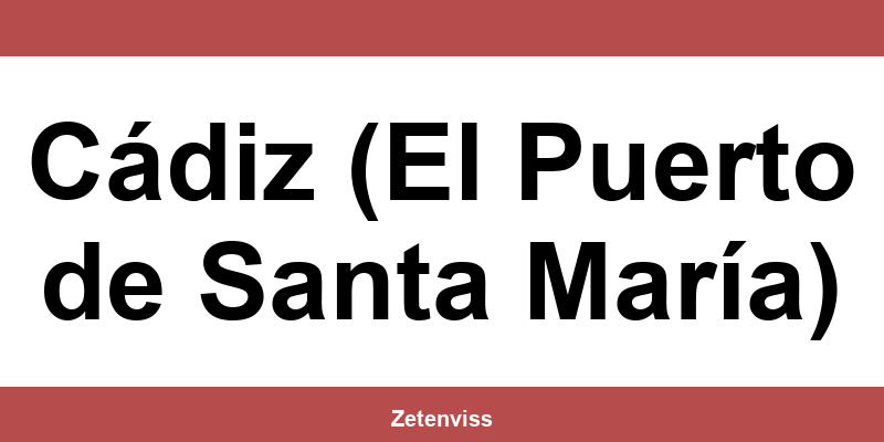 Contacte por teléfono con CTT Express en Cádiz (El Puerto de Santa María)